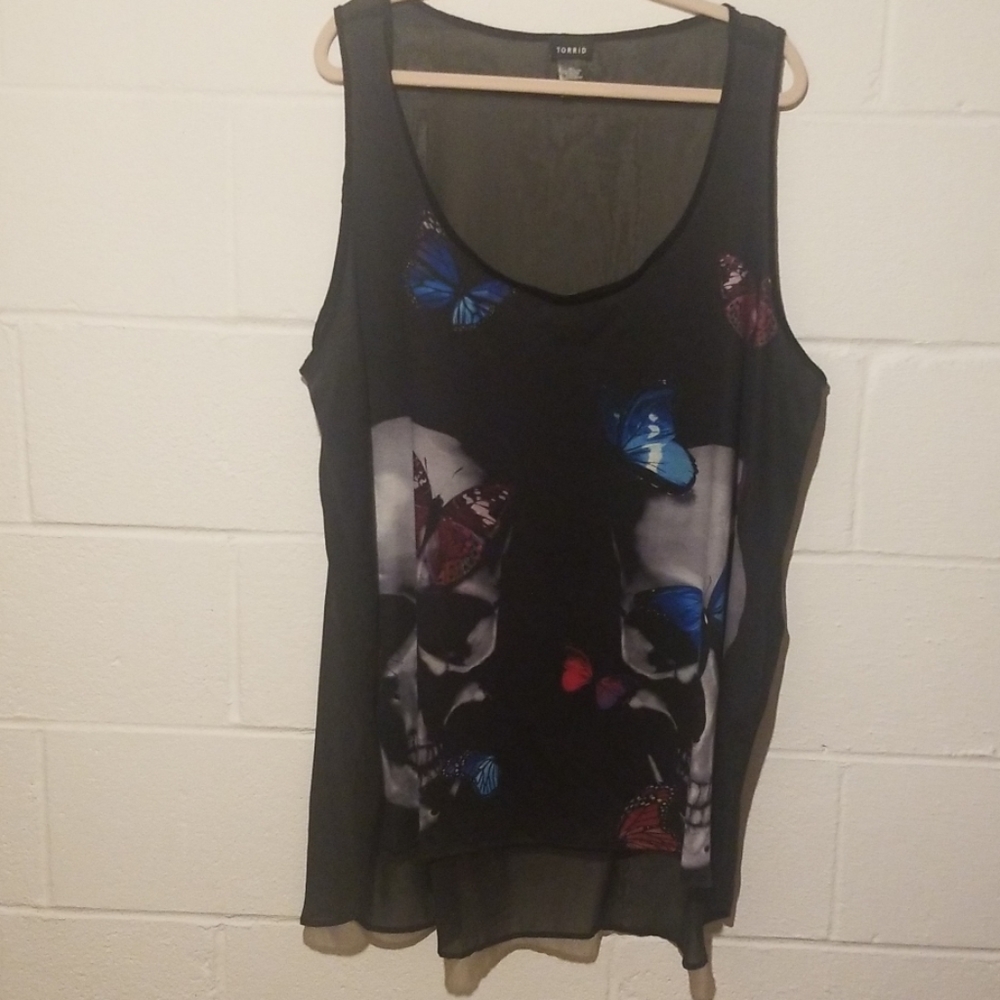 Torrid high low tunic